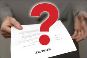 Six Completely Bizarre Resumes